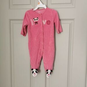 5/$10 Carter's terry sleeper size 3 m